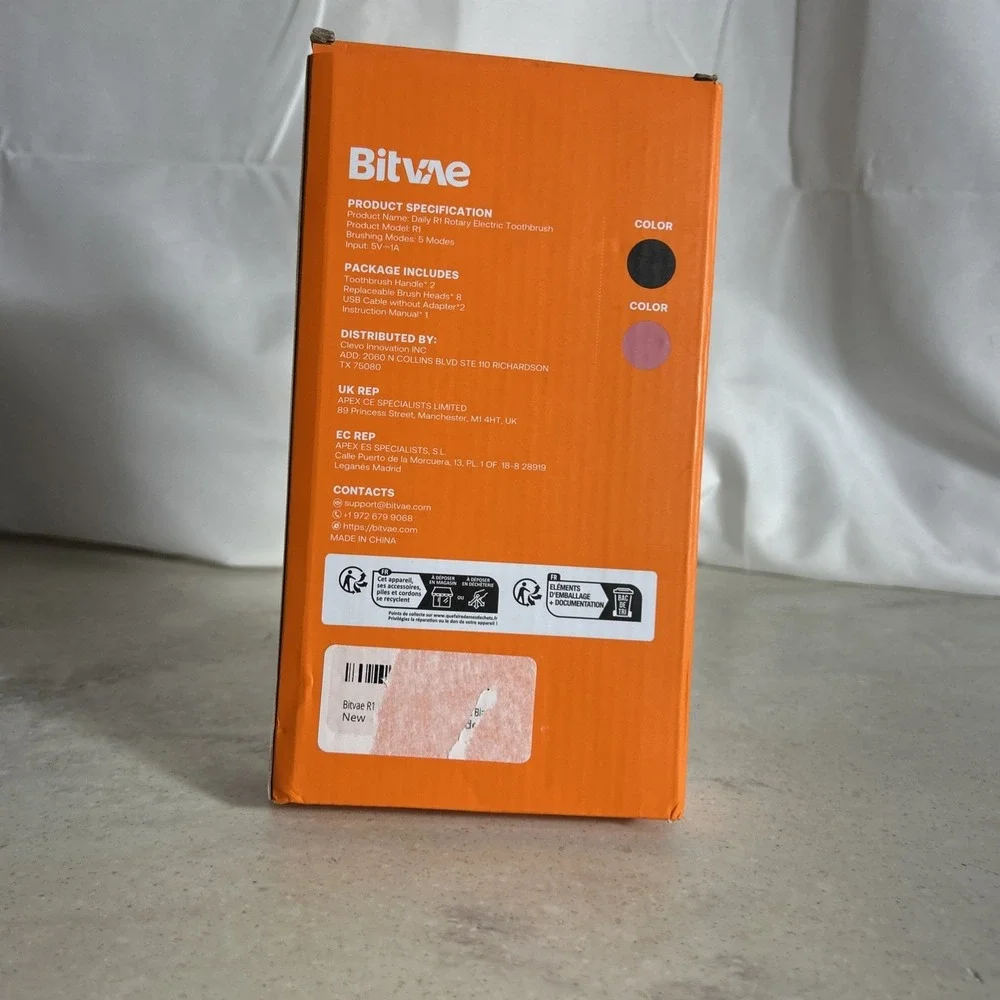Bitvae Daily R1 Rotary Electric Toothbrush2 Pack
